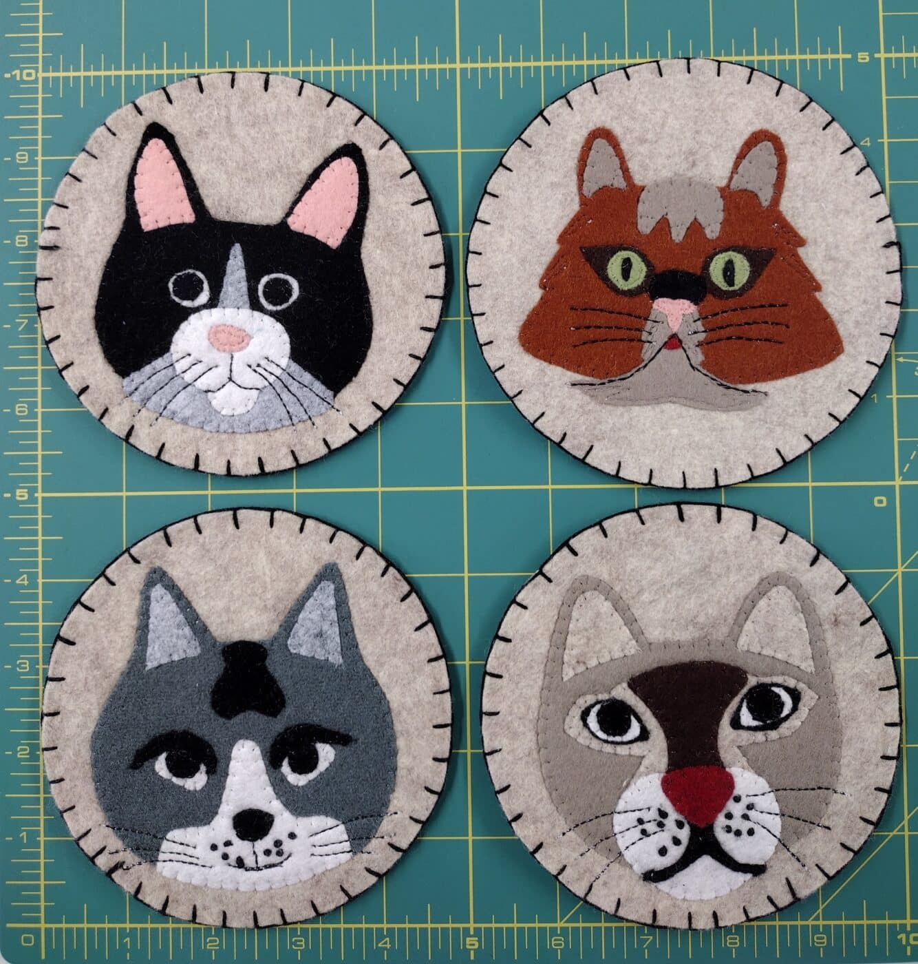 diy coasters cats 01