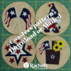 patriotic coasters pattern