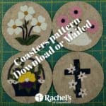 spring coasters pattern 1