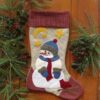 snowman stocking rachel's of greenfield item 1010, 300dpi