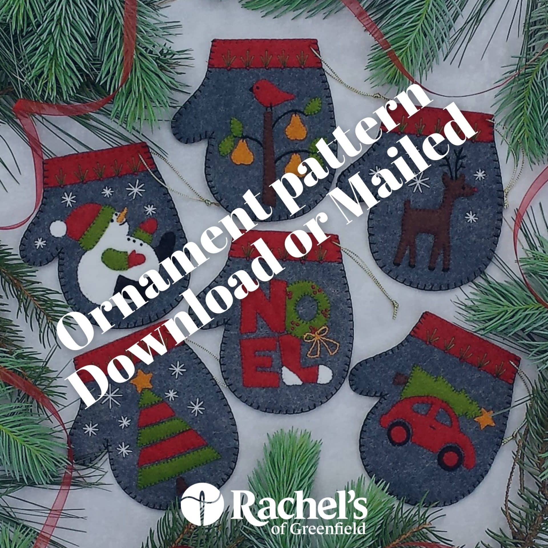 Charcoal Mittens Pattern - Rachel's of Greenfield