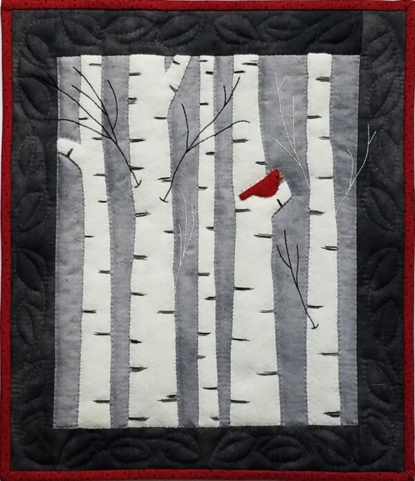 birches quilt wall hanging kit