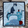 cat nap quilt wall hanging kit
