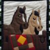 horses quilt wall hanging kit