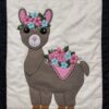 llama quilt wall hanging kit