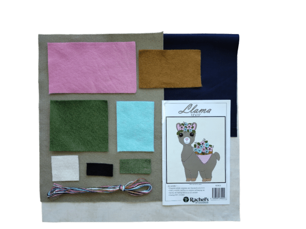 llama quilt wall hanging kit