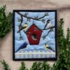 spring birds quilt wall hanging kit