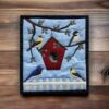 spring birds quilt wall hanging kit