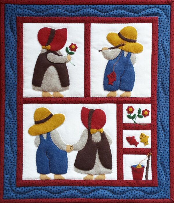 wall hanging sue and sam quilt kits