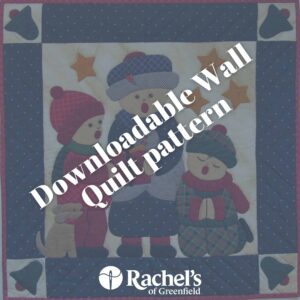 carolers wall quilt pattern
