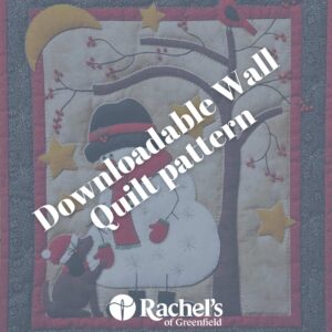 wall quilt pattern with frosty and friend