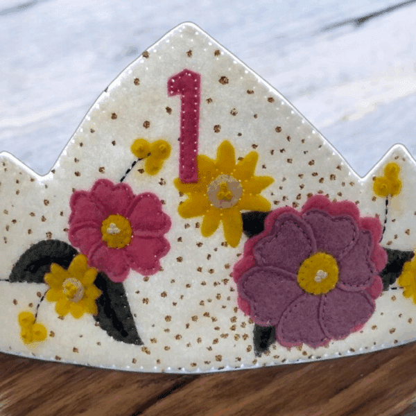 Flower Birthday Crown Kit