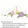 Flower Birthday Crown Pattern