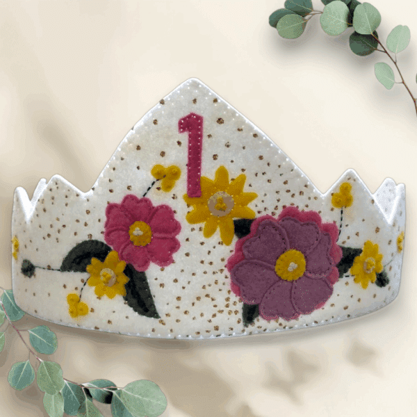 Flower Birthday Crown Kit