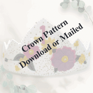 Flower Birthday Crown Pattern
