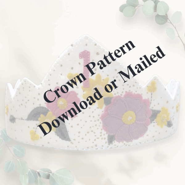 Flower Birthday Crown Pattern