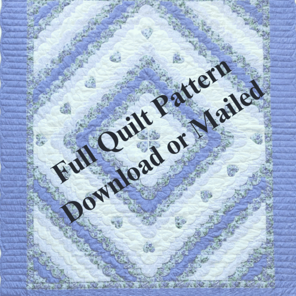Hearts All Around Quilt Pattern (Mailed)