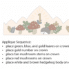 Hedgehog Birthday Crown Pattern (Mailed)