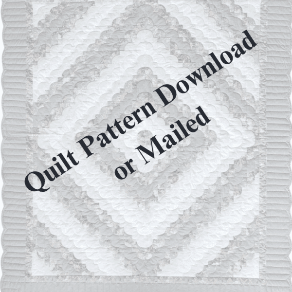 Ocean Wave Quilt Pattern (Mailed)