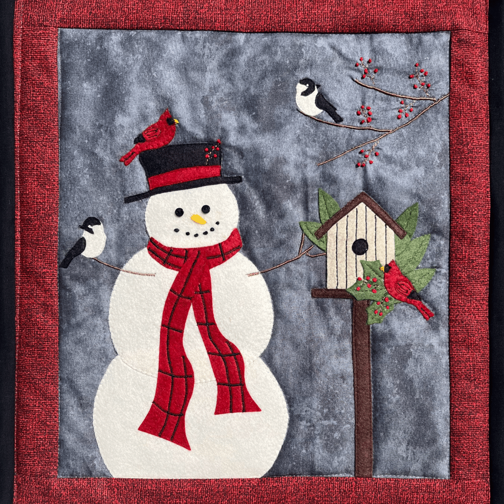 Snowman Wall Hanging Kit Rachel's of Greenfield