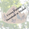 Songbird Birthday Crown Pattern (Download)