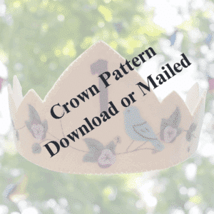 Songbird Birthday Crown Pattern (Download)