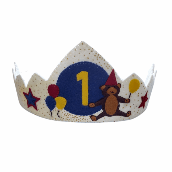 Teddy Bear Birthday Crown Kit