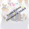 Teddy Bear Birthday Crown Pattern (Download)