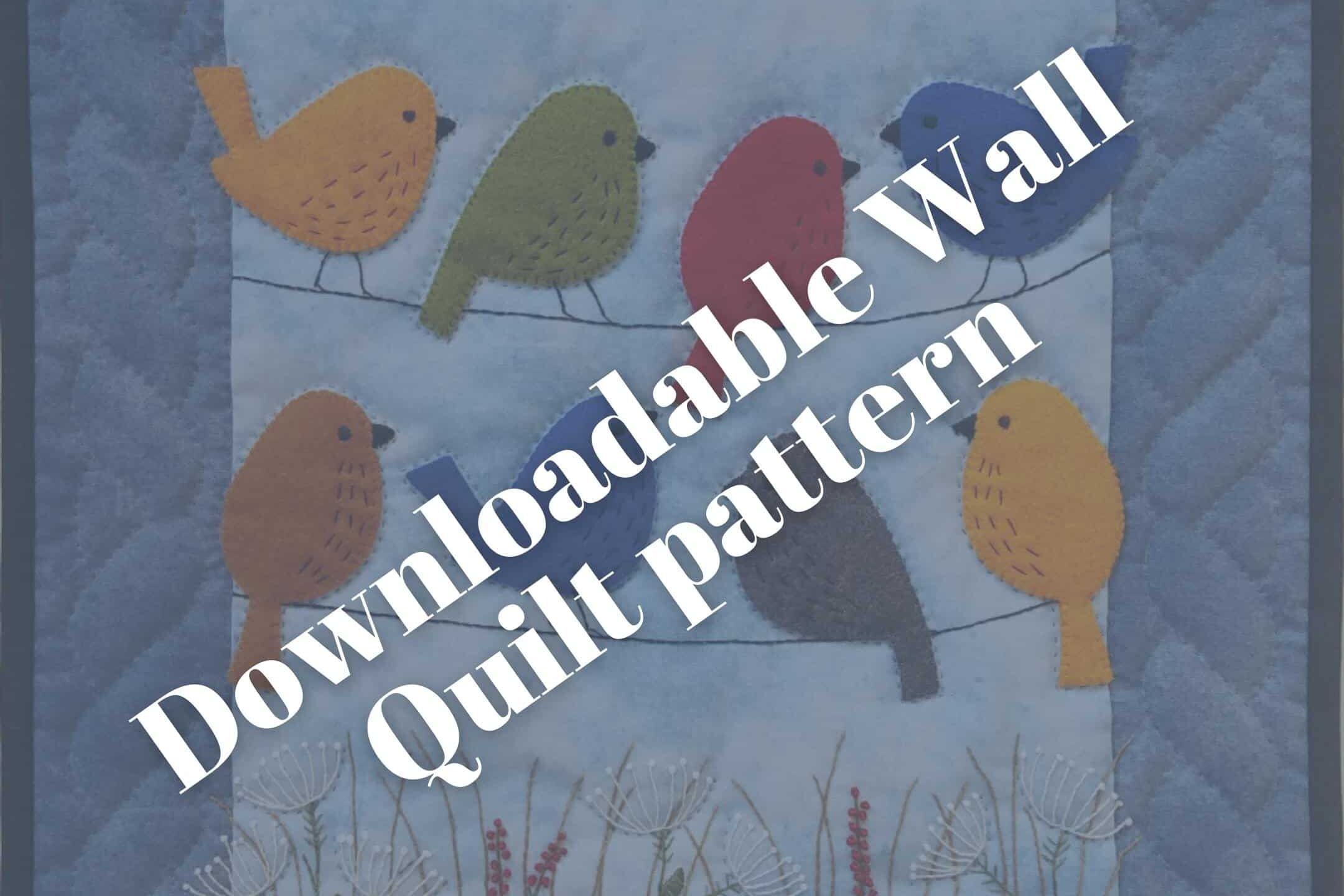 wall hanging quilt kit patterns